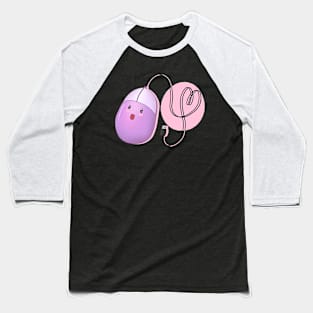 Kawaii Mouse Baseball T-Shirt